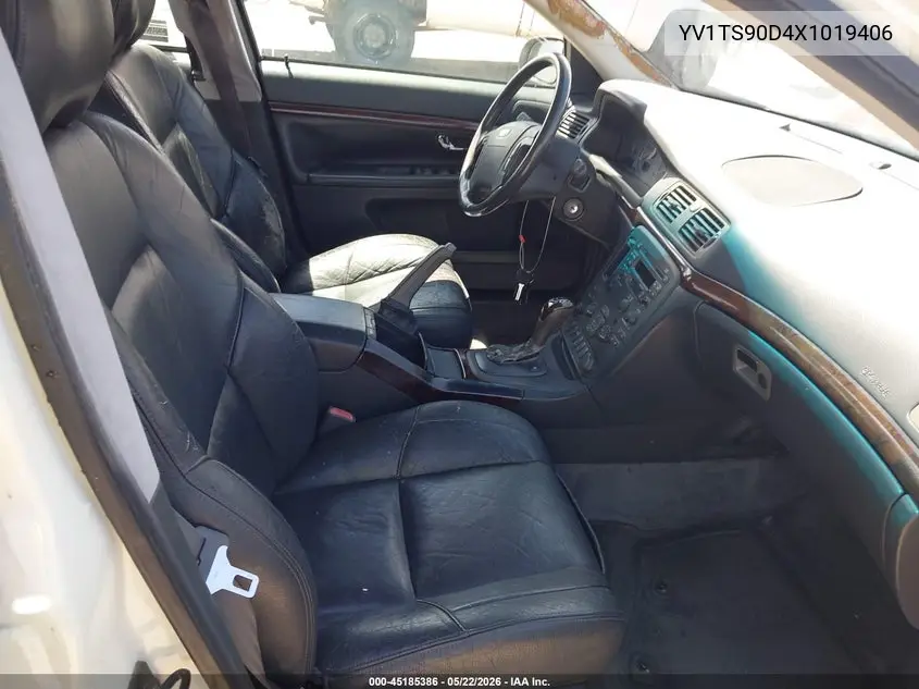 1999 Volvo S80 T-6 VIN: YV1TS90D4X1019406 Lot: 45185386