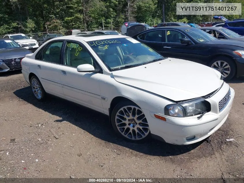 YV1TS911751401267 2005 Volvo S80 T6