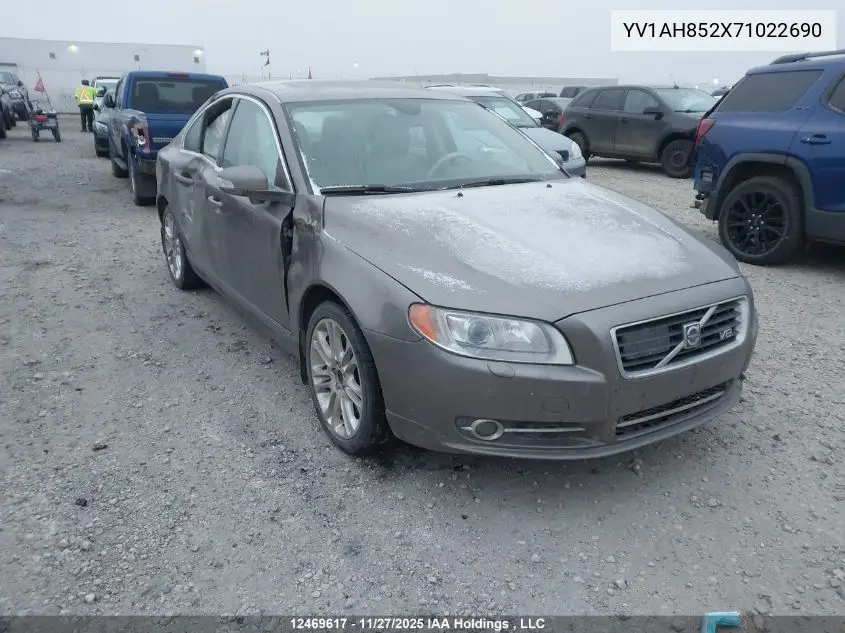 YV1AH852X71022690 2007 Volvo S80 V8