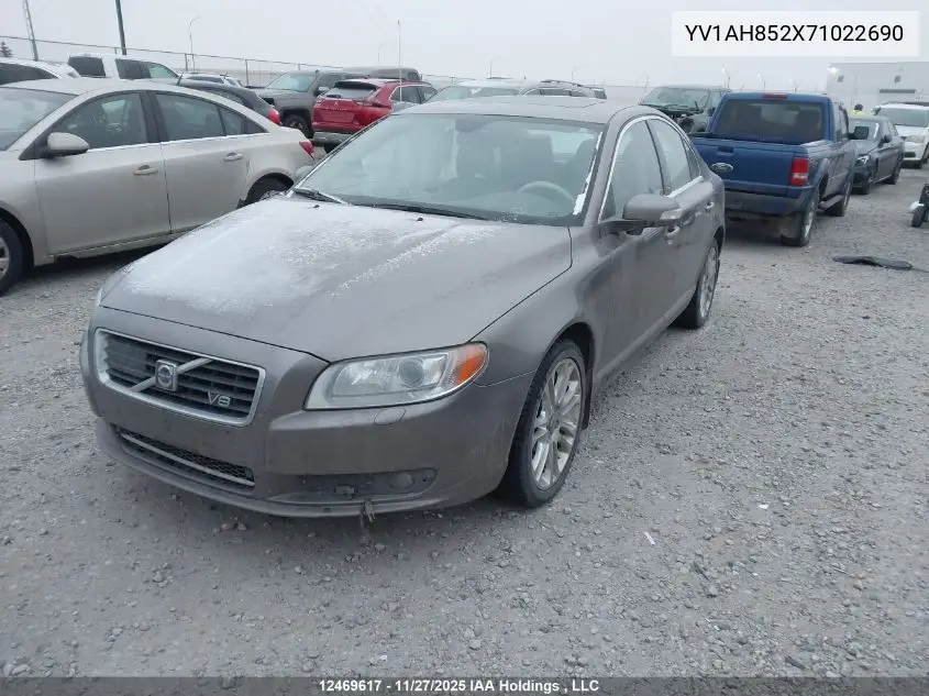 YV1AH852X71022690 2007 Volvo S80 V8