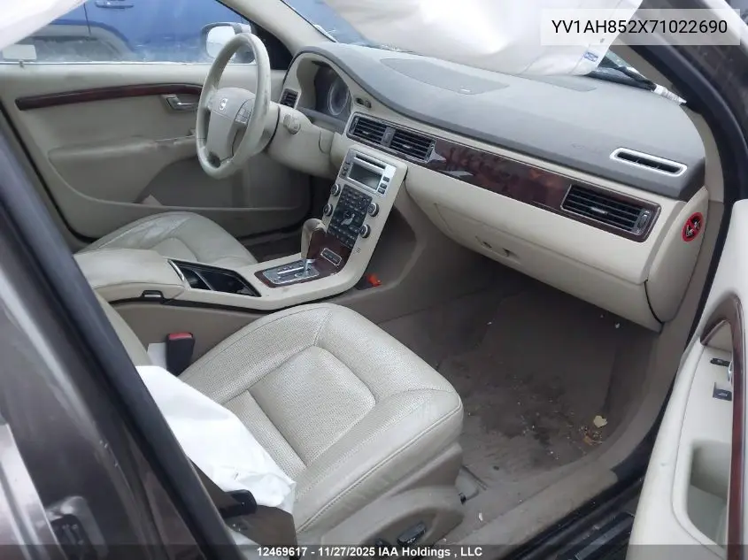 YV1AH852X71022690 2007 Volvo S80 V8