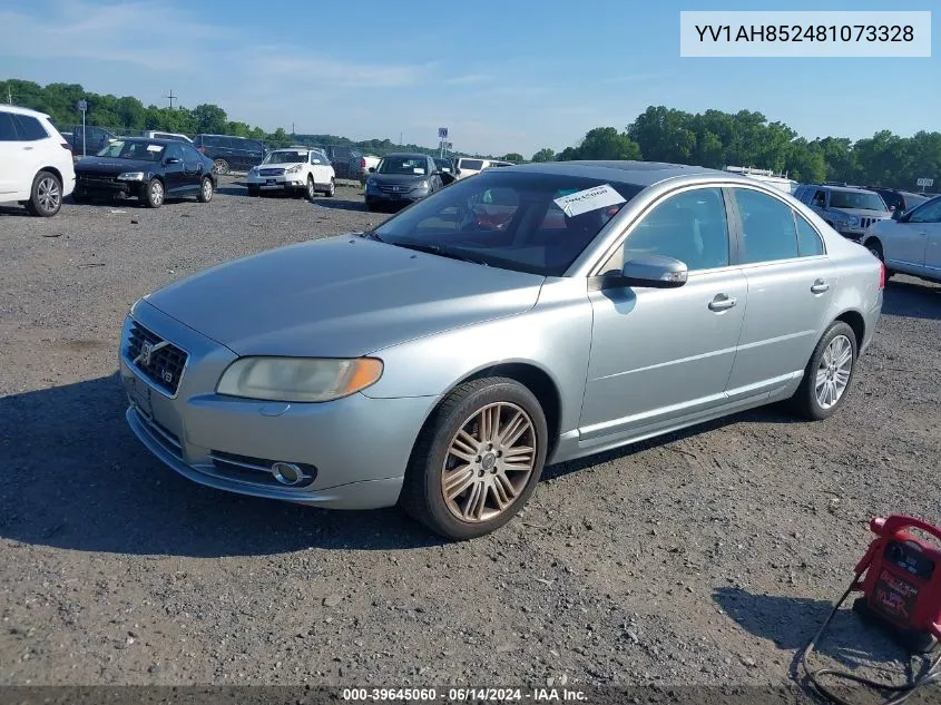 YV1AH852481073328 2008 Volvo S80 V8