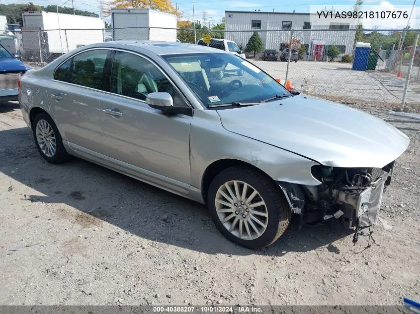 YV1AS98218107676 2008 Volvo S80 3.2