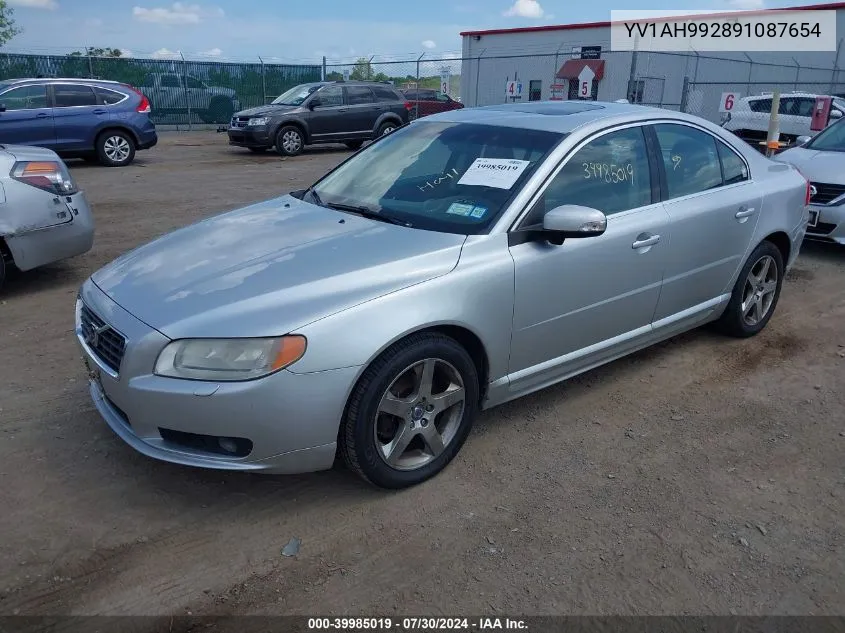 YV1AH992891087654 2009 Volvo S80 T6