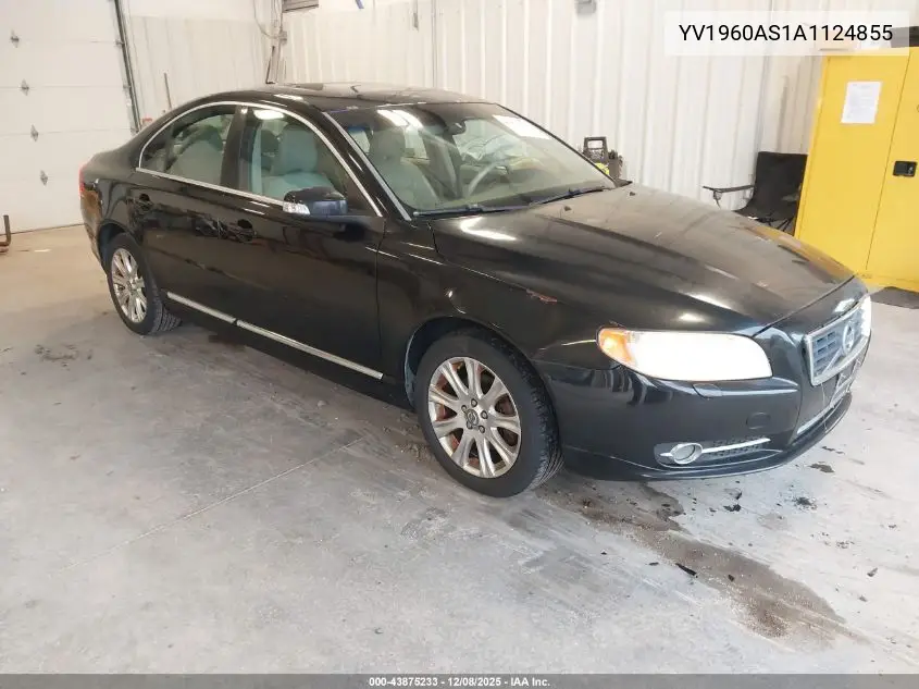 YV1960AS1A1124855 2010 Volvo S80 3.2