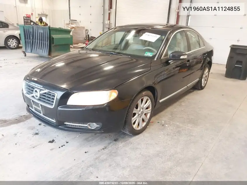 YV1960AS1A1124855 2010 Volvo S80 3.2