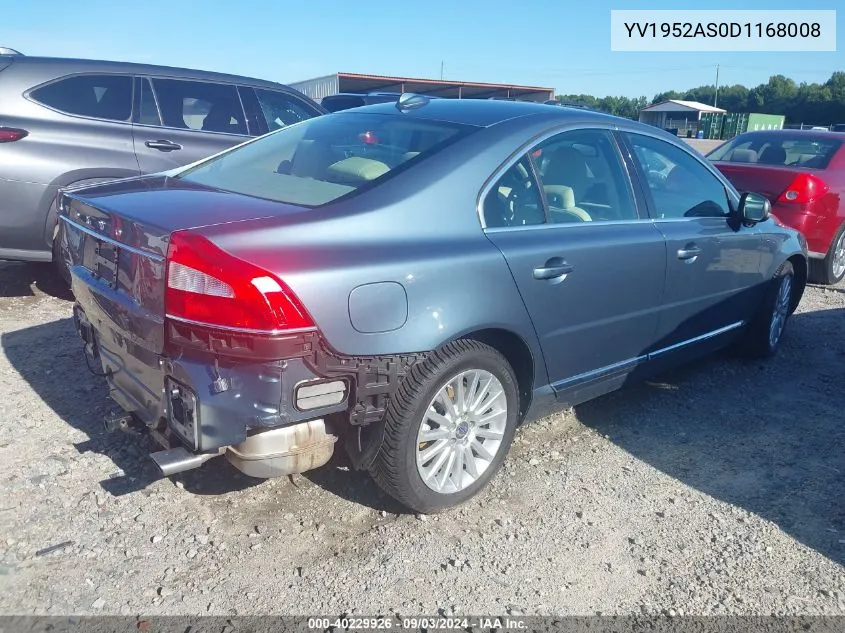 YV1952AS0D1168008 2013 Volvo S80 3.2 Premier Plus