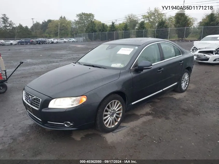 YV1940AS5D1171218 2013 Volvo S80 3.2