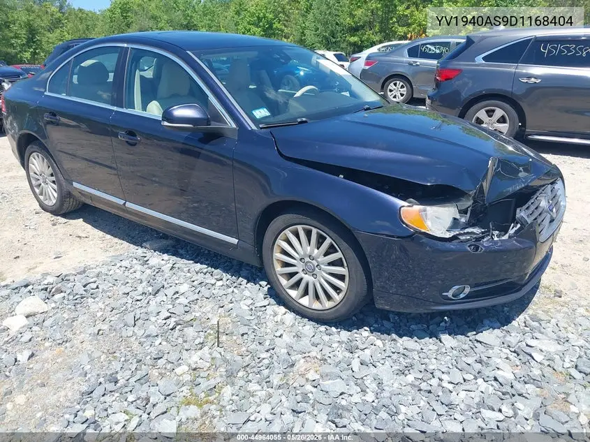 2013 Volvo S80 3.2 VIN: YV1940AS9D1168404 Lot: 44964055