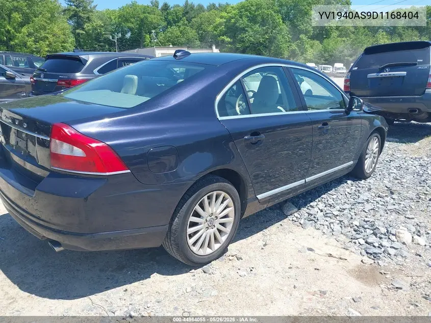 2013 Volvo S80 3.2 VIN: YV1940AS9D1168404 Lot: 44964055