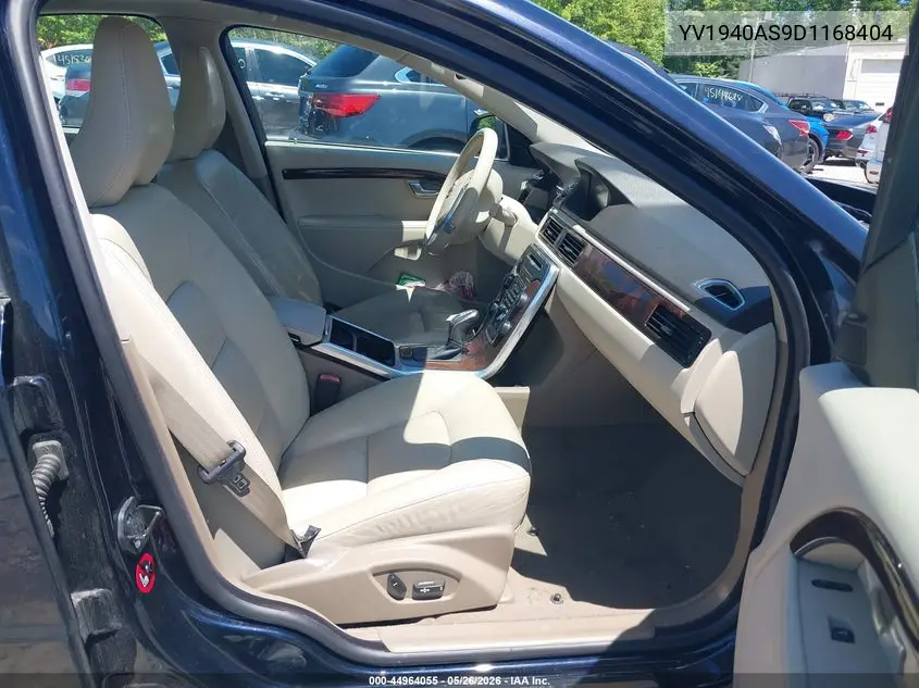 2013 Volvo S80 3.2 VIN: YV1940AS9D1168404 Lot: 44964055