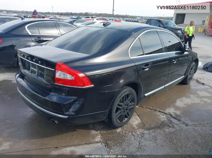 YV1952ASXE1180250 2014 Volvo S80 3.2/3.2 Platinum/3.2 Premier Plus