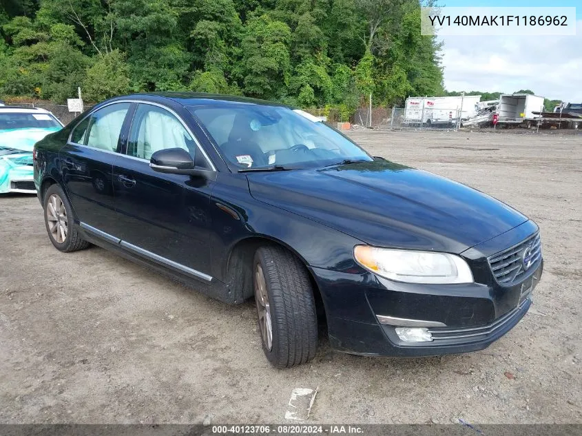 YV140MAK1F1186962 2015 Volvo S80 Premier