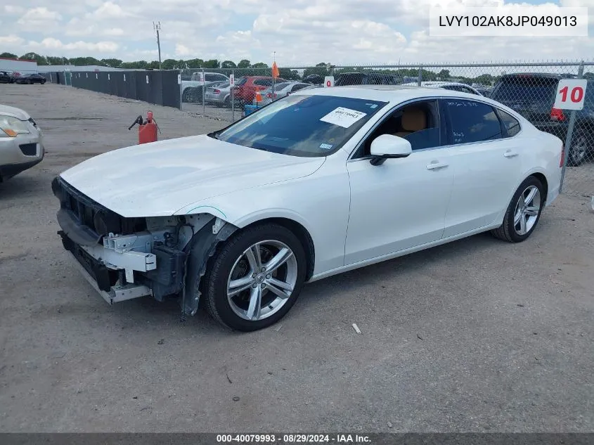 LVY102AK8JP049013 2018 Volvo S90 T5 Momentum