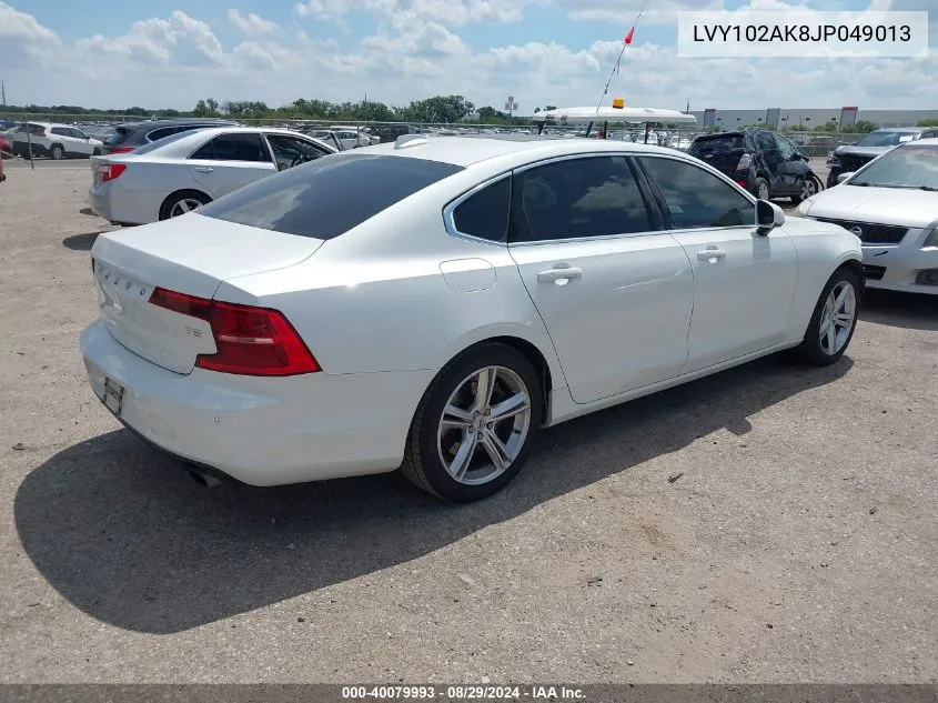 LVY102AK8JP049013 2018 Volvo S90 T5 Momentum