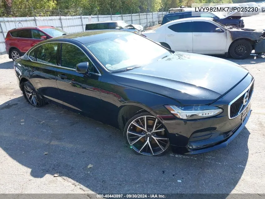 LVY982MK7JP025230 2018 Volvo S90 T5 Momentum