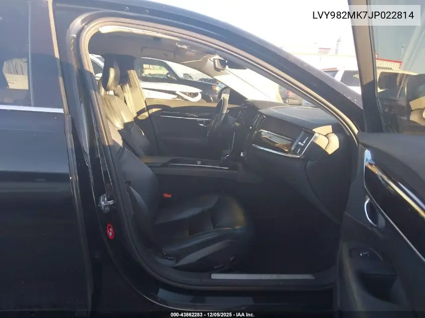 LVY982MK7JP022814 2018 Volvo S90 T5 Momentum