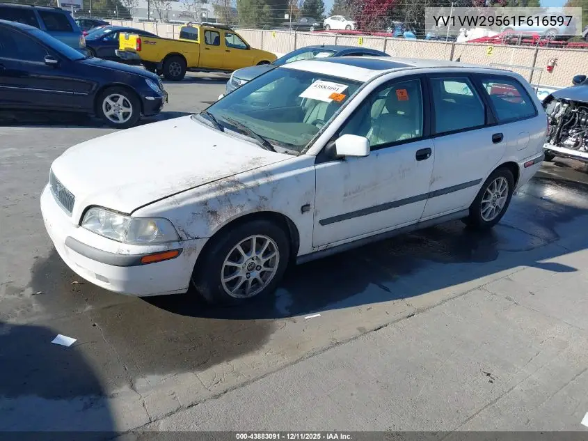 YV1VW29561F616597 2001 Volvo V40 A/Sport Edition