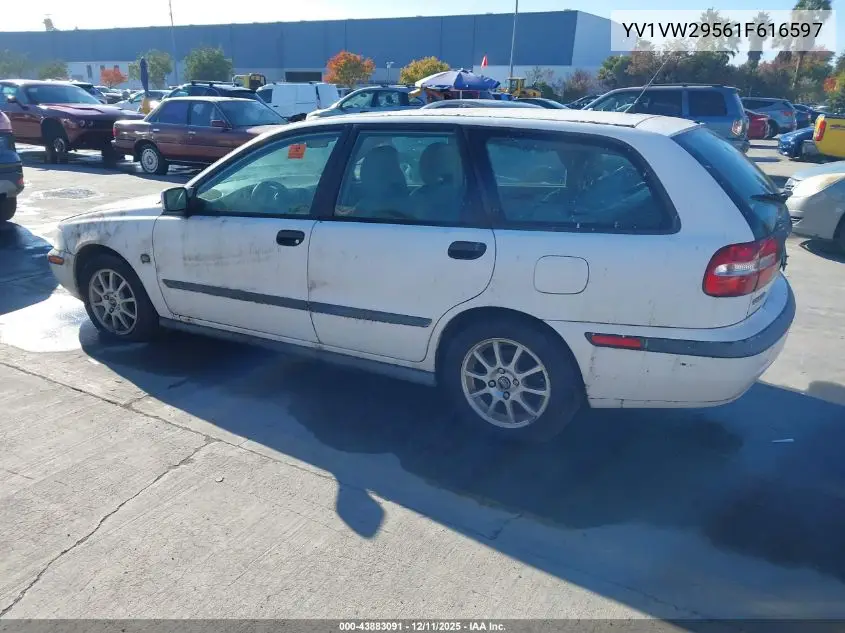 YV1VW29561F616597 2001 Volvo V40 A/Sport Edition