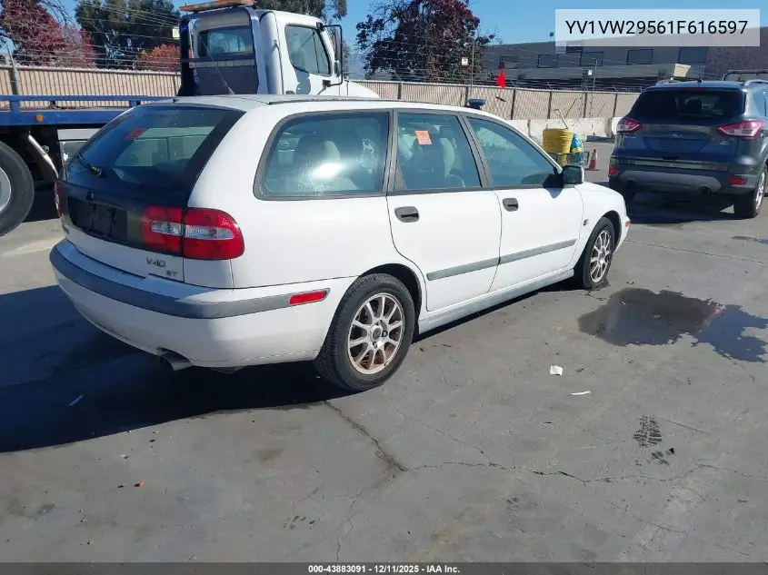 YV1VW29561F616597 2001 Volvo V40 A/Sport Edition