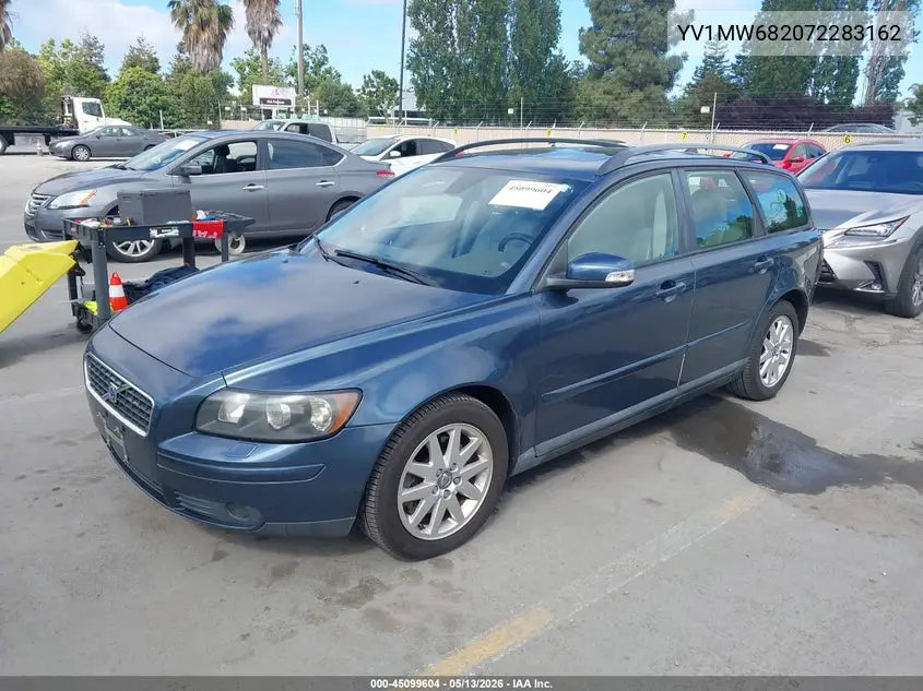 2007 Volvo V50 T5 VIN: YV1MW682072283162 Lot: 45099604