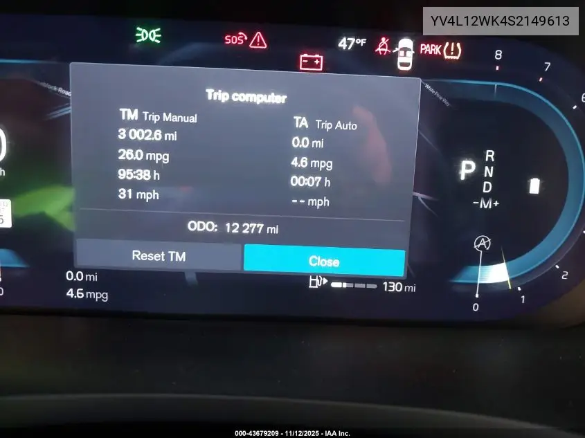 YV4L12WK4S2149613 2025 Volvo V60 Cross Country B5 Plus