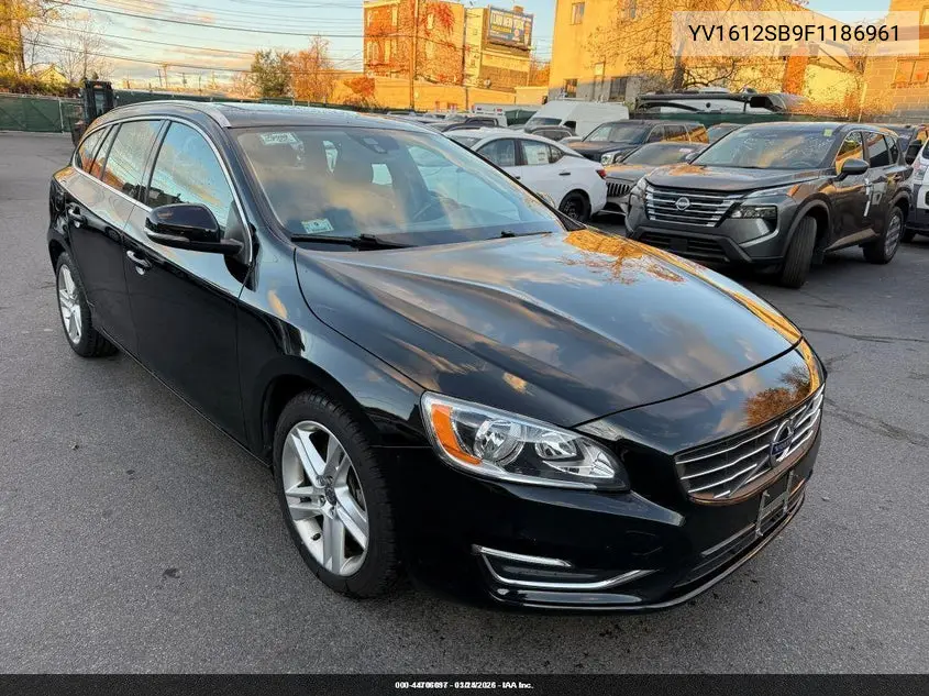 YV1612SB9F1186961 2015 Volvo V60 T5 Premier