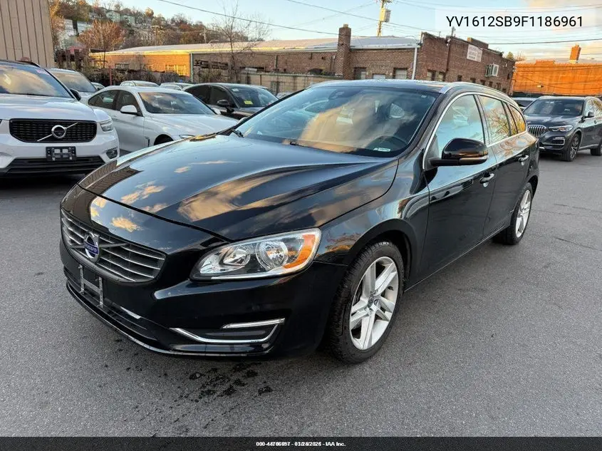 YV1612SB9F1186961 2015 Volvo V60 T5 Premier