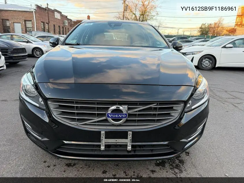 YV1612SB9F1186961 2015 Volvo V60 T5 Premier