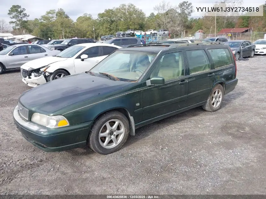 YV1LW61J3Y2734518 2000 Volvo V70 Se
