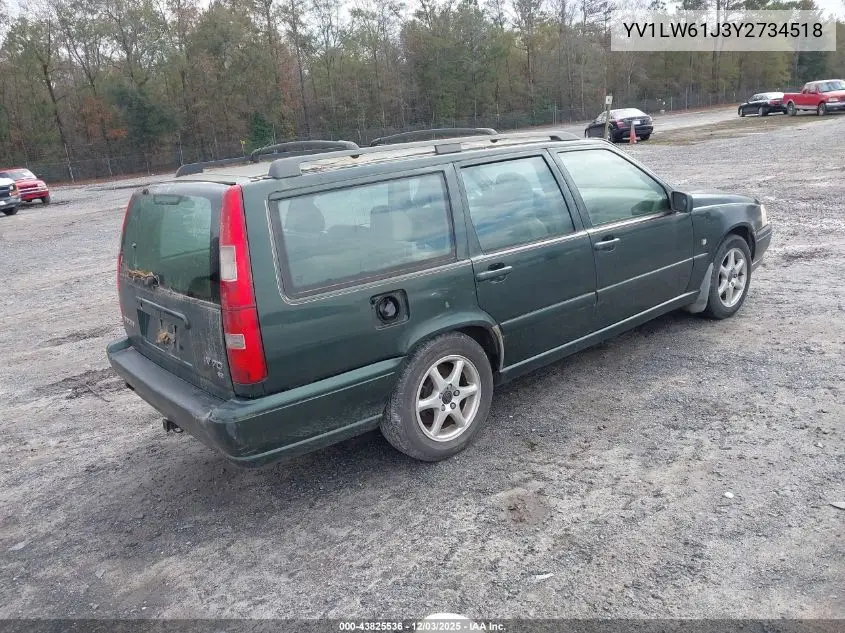 YV1LW61J3Y2734518 2000 Volvo V70 Se
