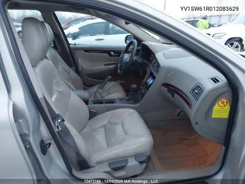 YV1SW61R012083629 2001 Volvo V70