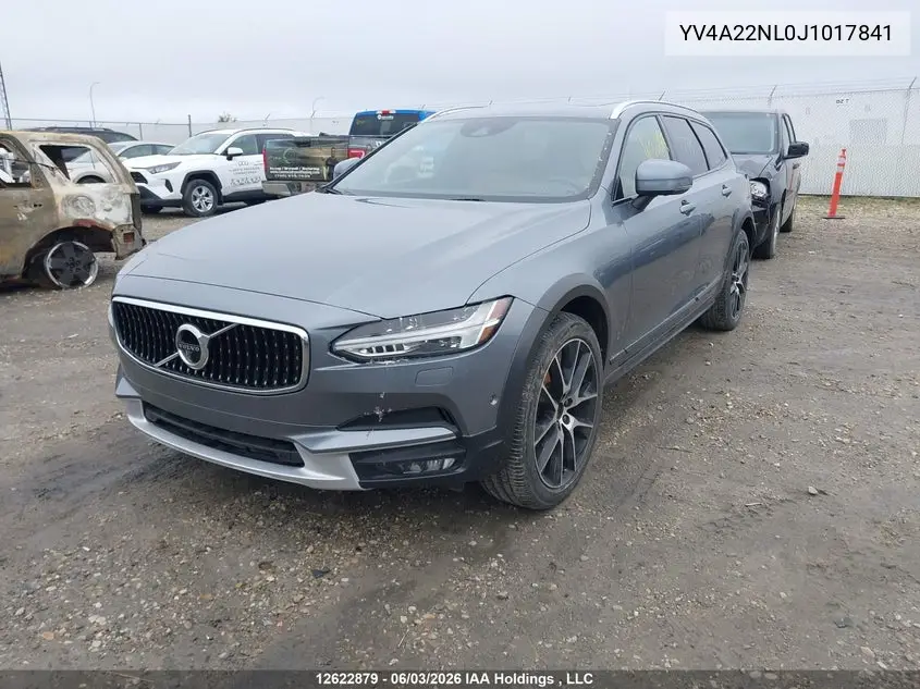 2018 Volvo V90 Cross Country T6 VIN: YV4A22NL0J1017841 Lot: 12622879