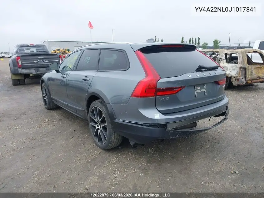 2018 Volvo V90 Cross Country T6 VIN: YV4A22NL0J1017841 Lot: 12622879