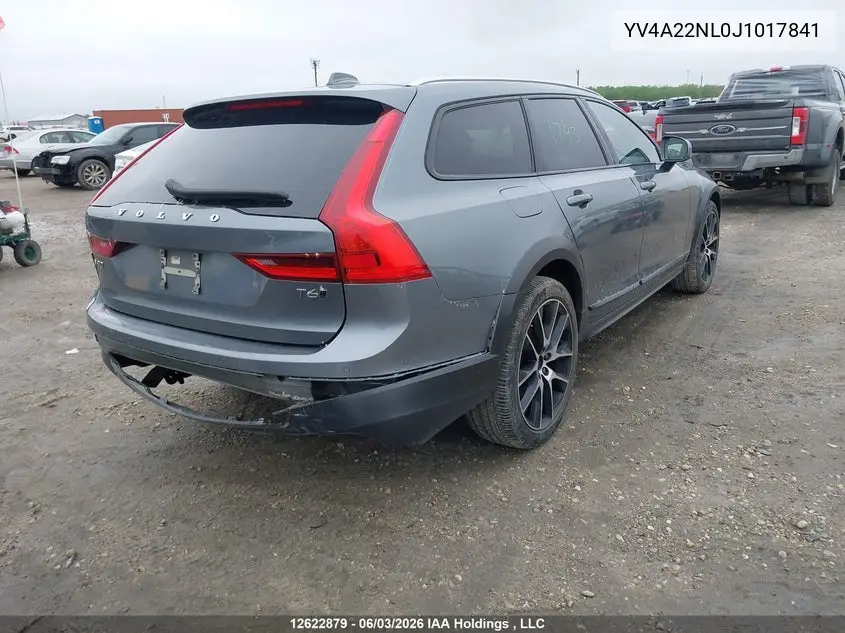 2018 Volvo V90 Cross Country T6 VIN: YV4A22NL0J1017841 Lot: 12622879