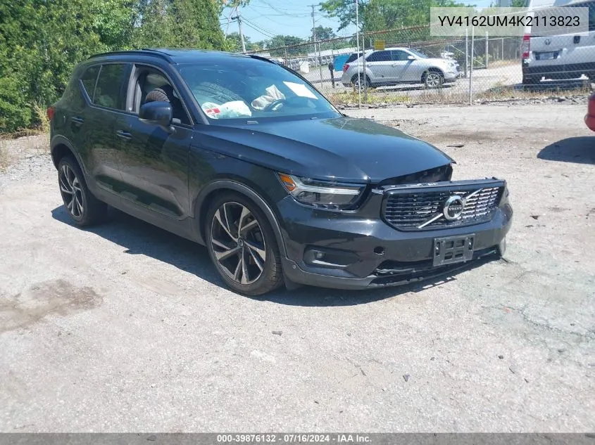 YV4162UM4K2113823 2019 Volvo Xc40 T5 R-Design