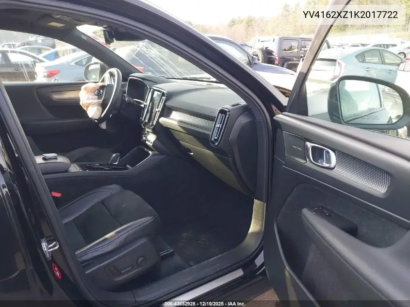 YV4162XZ1K2017722 2019 Volvo Xc40 T5 Momentum/T5 R-Design