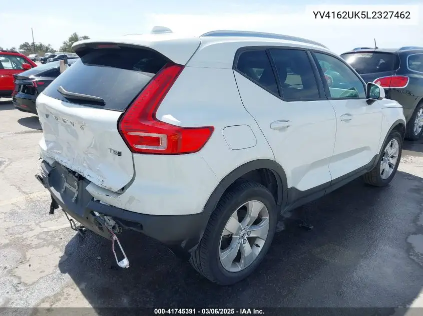 2020 Volvo Xc40 T5 Momentum VIN: YV4162UK5L2327462 Lot: 41745391