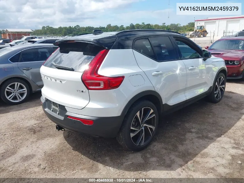 YV4162UM5M2459379 2021 Volvo Xc40 T5 R-Design