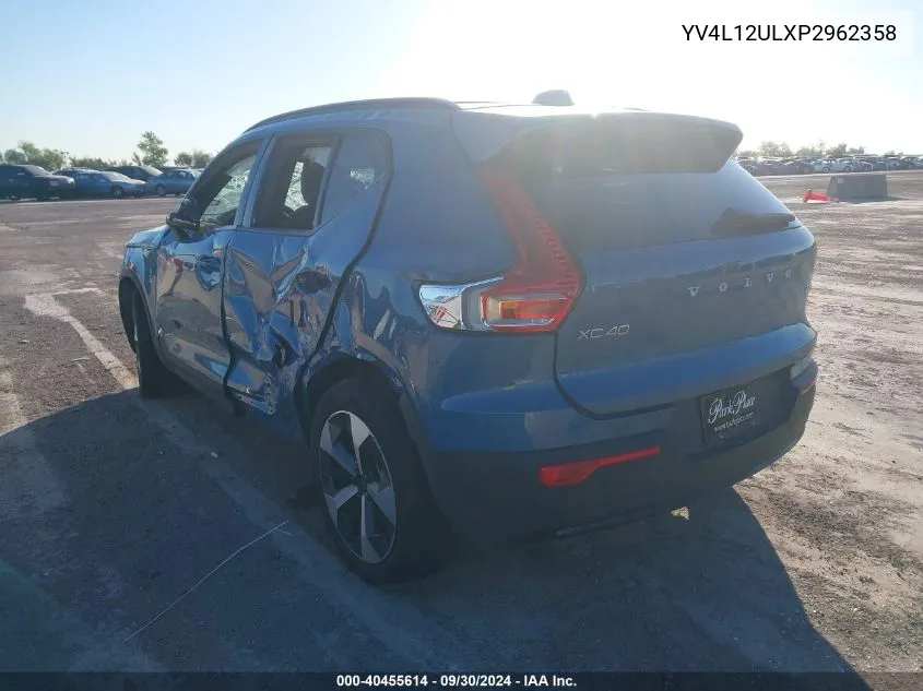 YV4L12ULXP2962358 2023 Volvo Xc40 Plus