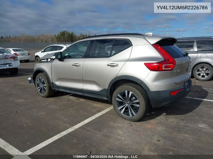 YV4L12UM6R2226786 2024 Volvo Xc40