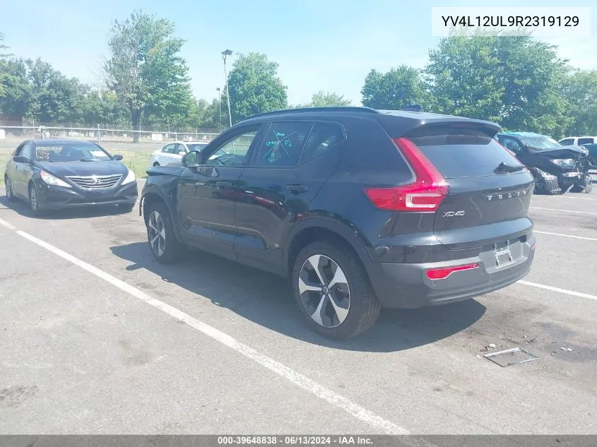 YV4L12UL9R2319129 2024 Volvo Xc40 B5 Plus Dark Theme