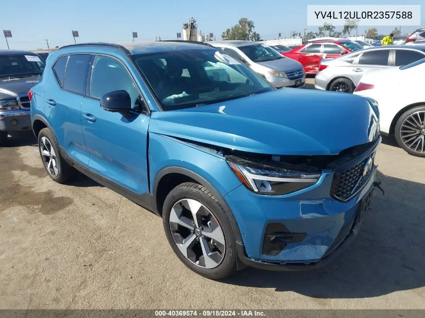 YV4L12UL0R2357588 2024 Volvo Xc40 Plus