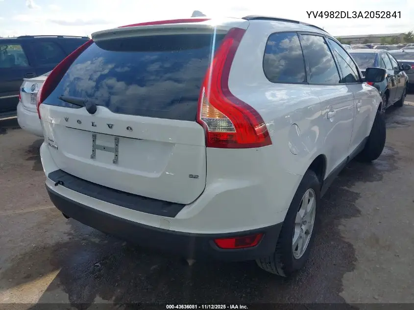YV4982DL3A2052841 2010 Volvo Xc60 3.2