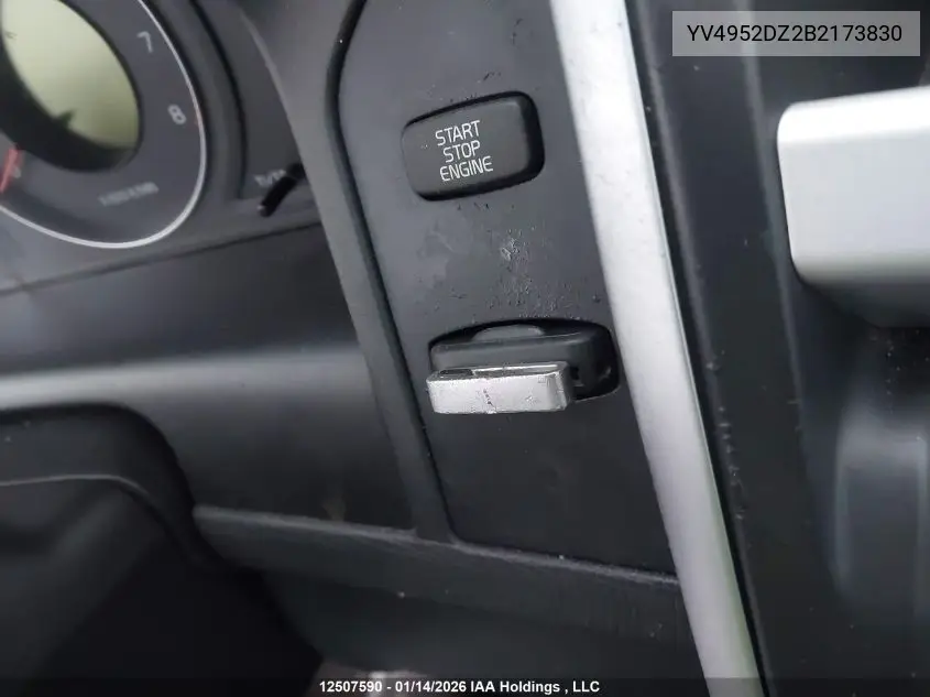 YV4952DZ2B2173830 2011 Volvo Xc60 3.2 Level 2