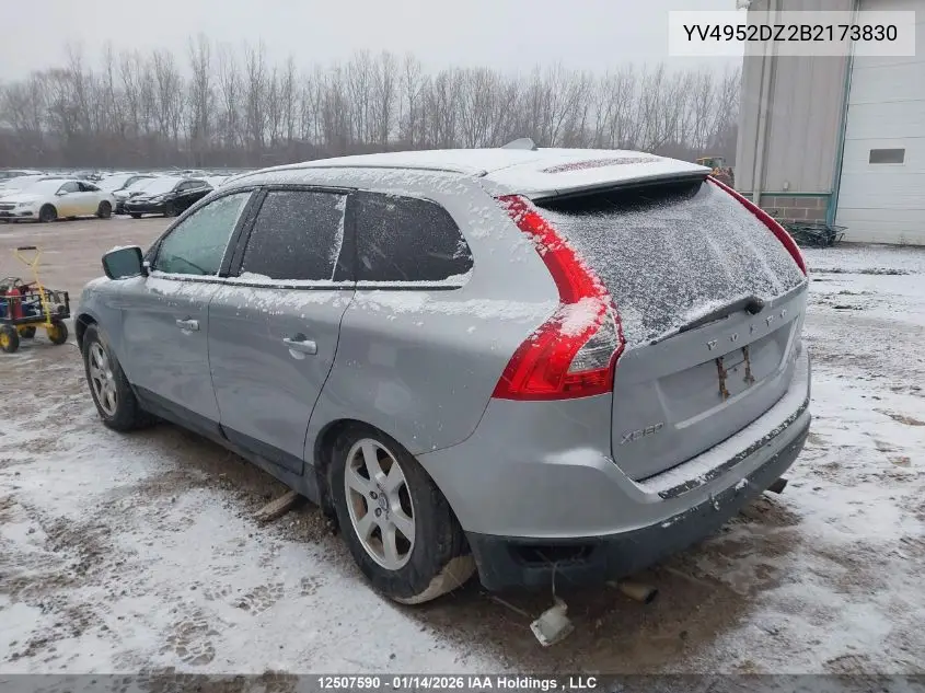 YV4952DZ2B2173830 2011 Volvo Xc60 3.2 Level 2