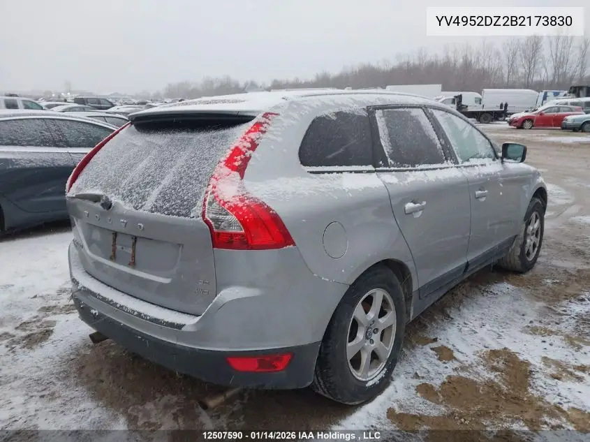YV4952DZ2B2173830 2011 Volvo Xc60 3.2 Level 2