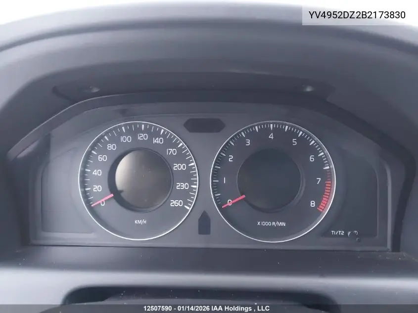 YV4952DZ2B2173830 2011 Volvo Xc60 3.2 Level 2