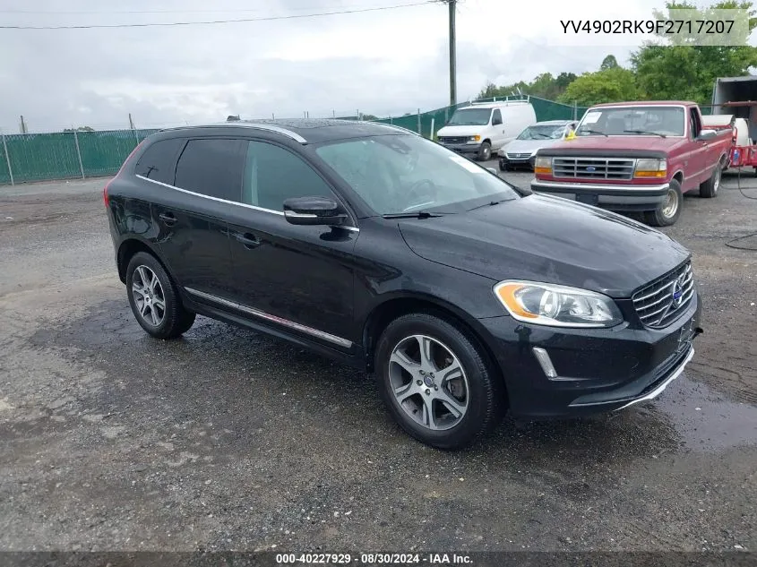 2015 Volvo Xc60 T6 VIN: YV4902RK9F2717207 Lot: 40227929