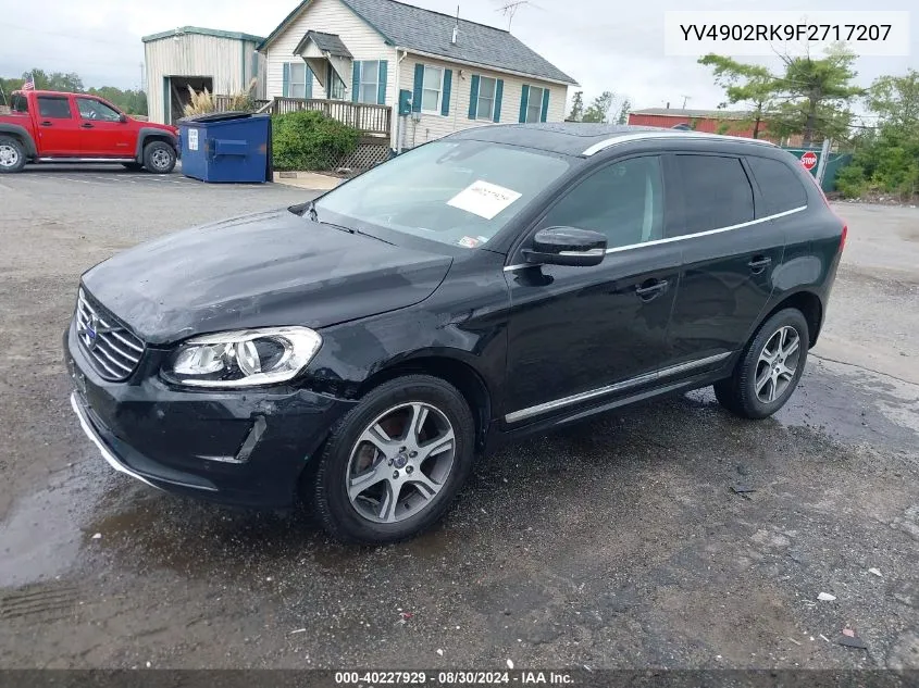 2015 Volvo Xc60 T6 VIN: YV4902RK9F2717207 Lot: 40227929